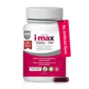 Pharmaris i-max 150 mg Elemental Iron Supplement, 100 Vegan Capsules | Polysaccharide Complex, Vitamin C 250 mg & B12 1000 mcg for Women & Men, Vegan, Gluten-Free, No Artificial Dyes, Once Daily