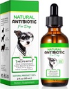 Natural Antibiotics for Dogs, Pet Supplements, 2 Fl Oz / 1 Pack Dogs Multivitamin, Dog Antibiotic, Supports Dog Allergy Itch Relief, Bacon Flavor