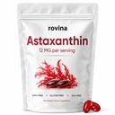 ROVINA Astaxanthin 12mg, Astaxanthin Supplements, Natural Antioxidant for Skin, Eye & Joint Support, Immune,Joint, Internal Circulation, High Potency, Non-GMO, Vegan Friendly, 120 Softgels