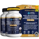 NAD+ Resveratrol Quercetin with Japanese Knotweed for Men, 60 Capsules (2)