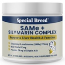Liver Support for Dogs – Same + Milk Thistle Supplement Powder – Supports Liver Function, Detox & Cellular Health – Silymarin with 24 mg Silybin A+B – 60 Servings
