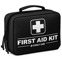 Everlit Care 380 Pcs First Aid Kit All-Purpose Medical Essential Kit for Cuts, Scrapes, Burns, Emergency Preparedness | for Home, Office, Car, Travel, Camping, Outdoor (Black)