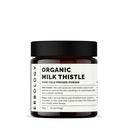 Erbology Organic Milk Thistle Powder 2.1 oz - 20 Servings - 180mg Silymarin per Serving - Liver Health - Cold-Pressed from 100% Milk Thistle Seeds - Sustainably Sourced in Europe - Vegan - GMO-Free