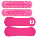 Magic Gel Perineal Cooling Pads for Postpartum, 2 Reusable Ice Packs & 2 Washable Covers, Hot & Cold Perineal Ice Packs, Ice Pack Pads for Hemorrhoid Relief, C-Section Recovery & Perineal Cold Therapy