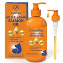 Wild Alaskan Salmon Oil Omega-3 & 6 Supplement with EPA DHA for Dogs & Cats, Supports Healthy Skin, Shiny Coat, Joint Mobility & Heart Health, 236ml (8 fl oz)