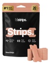 HiStrips High Performance Nasal Strips, Sweat-Proof, Skin, 30 Count | Easier Breathing, Less Snoring, Designed for Athletes, Sweat-Proof Adhesive Matrix, Reinforced Lift Band, Support Airflow