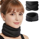 Neck Support for Snoring, Neck Brace for Sleeping, Adjustable 3-Stage Cervical Collar, Relief of Sleep Apnea & Cervical Spine Pressure, Soft Cervical Collar for Cervicorrect