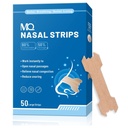 MQ 50ct Upgraded Nasal Strips for Snoring Nose Strips for Breathing Extra Strength Snore Strips to Open Nasal Passages, Relieve Nasal Congestion