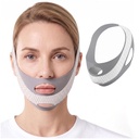 Chin Strap for Adults Sleeping with 4-Side Adjustment | Breathable Elastic Sleeping Aid, Anti Snoring Soft Snore Stopper Straps for CPAP Users, Gray