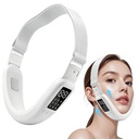 Electric Double Chin Reducer, Chin Lifting Machine with 8 Modes & 15, 42°C constant temperature, Adjustable Intensities, Women's V Line Face Shaper for Skin Care | Chin Slimming, Face Contouring