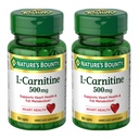 Nature's Bounty L-Carnitine 500 mg 30 Caplets (Pack of 2)