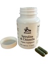 3D's Essentials Spirulina & Chlorella Organic Supergreens, 56 Capsules, 950mg per Serving