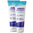 Arthritis Wonder Pain Relief Cream (2 Pack, 4 oz Each) – Soothing Topical Relief for Joint & Muscle Pain in Hands, Knees, Feet & Wrists – Fast-Acting, Non-Greasy Formula with Natural Wogonin