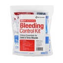 First Aid Only 91134 Critical Essentials Bleeding Control Kit for Limb & Torso Wounds, 8 Pieces