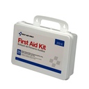 First Aid Only 223-G 25-Person OSHA-Compliant First Aid Kit for Office, Home Renovation, Job Sites, and Construction Vehicles, Gasket Provides Extra Water Resistance, 107 Pieces