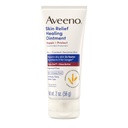 Aveeno Skin Relief Healing Ointment, Fragrance-Free, 2.0 oz | Repair & Protect Extra Dry Cracked Skin, Glycerin Protectant, Triple Oat & Shea Butter, Non-Greasy Feel, Travel Size