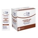 Dynarex Vitamins A & D Ointment, Ointment with Vitamin A and Vitamin D Skin Protectant, for Diaper Rash and Discomfort, White, 1 Box of 144 - 5g Packets