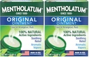 Mentholatum Original Vapor Chest Rub,Topical Analgesic Ointment,Vapors Soothe Nasal Passages & Relieve Chest and Muscle Aches Due to Cold & Cough,All-Natural Medicated Ingredients,3.0 oz,(Pack of 2)