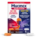 Mucinex Rapid+Clear Headache & Mucus Congestion Day/Night, 20 Caplets