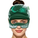 Migraine Relief Cap with Flip-up Eye Mask for Headache & Stress Relief | Headache Relief Hat for Hangover, Tension-Cold Compress Head Wrap