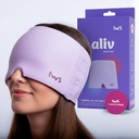 IWS I WANNA SLEEP Premium Aliv Head Gel Migraine Relief Mask | Hot & Cold Therapy Gel Cap for Headache, Sinus Pressure, Stress Relief, 360° Compression Fit to Relax Tension & Improve Sleep