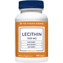 The Vitamin Shoppe Lecithin 1200mg Natural Combination Essential Fatty (90 Softgels)