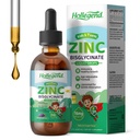 Liquid Zinc Bisglycinate Drops for Kids, 15mg Zinc per 2 mL, Vegan, 2 Fl Oz | Liposomal Chelated Zinc Supplements for Immune & Antioxidant Support, Grape Flavor