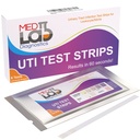 Med Lab 6 Pack UTI Test Strips Individually Wrapped | Urinary Tract Infection Urine Test Kit for Women, Men, Kids Cats and Dogs