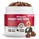Dog UTI Treatment Cranberry Chews for Dogs Urinary Tract Supplement for Dogs and Cats with D-Mannose, Supports Canine Kidney Bladder Health Immune and Gut Support Bladder Control for Dogs- 120 Ct