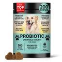 Probiotics for Dogs Gut Digestive Health Probiotic Chews for Dogs Digestive Enzymes Relieve Diarrhea Immunity Oral Problems Itching Constipation Prebiotics Dog Probiotics 200 Ct Pumpkin
