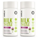 Uvola Milk Thistle Liver Detox - 100% Natural Vegan Support - 60 Capsules | Official Brand, Silymarin, 8 In 1 Blend, Non-GMO, Gluten-Free, Soy-Free, Antioxidant Support, Health Detox