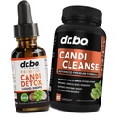 Candida Cleanse Detox for Women & Men - Organic Oregano Oil Drops, Caprylic Acid Black Walnut Wormwood Candi Support Capsules Supplement - Natural Oral Anti Overgrowth Gut Balance Flora Complex Pills