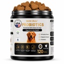VetDr.Mois® Probiotics for Dogs, 120 Soft Dog Probiotic Chews for Dogs Gut Health Digestive & Immune Support, Dog Probiotics for Yeast Itchy Skin with Digestive Enzymes, Constipation & Diarrhea Relief