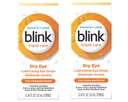 BLINK Triple Care Lubricating Eye Drops – Long-Lasting Hydration for Moderate to Severe Dry Eyes, Moisturizes & Soothes with Hyaluronate, 0.34 Fl Oz (Pack of 2)