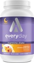 TransformHQ Nighttime Shake (Pineapple Upside Down Cake) Protein Blend | Nighttime Meal Replacement Shake, 10g of Protein, 28 Servings