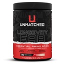 Unmatched Longevity EAA Essential Amino Acids, Strawberry Colada, 30 Serv. | Muscle Recovery Support, Performance Support, Natural Flavors & Sweeteners, Daily Hydration Support