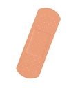 Covidien 44122 Curity Adhesive Bandage, Sensitive Skin, 1" x 3" Size (Pack of 50)