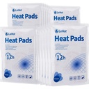 Hot Body Warmers - 60 Pack Disposable Adhesive Patches for Up to 12 Hours of Safe, Natural Heat, Ideal for Outdoor Activities Like Hiking & More, Fastest Activation for On-the-Go Warmth