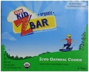 Clif Kid Zbar Organic Iced Oatmeal Cookie Energy Bar, 7.62 Ounce box (Pack of 20)