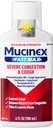 Mucinex Fast-Max Severe Congestion & Cough Medicine,Maximum Strength Symptom Relief,Over-The-Counter Medication,Cold Medicine,Cough Suppressant,Expectorant,Nasal Decongestant,6 FL OZ (Pack of 6)
