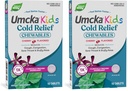 Nature's Way Umcka Kids Cold Relief Chewables,Homeopathic Cold Medicine and Remedy,Shortens&Reduces Severity of Cough,Congestion&Sore Throat for Children Ages 6+,Cherry Flavored,10 Count (Pack of 2)