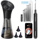 Ear Cleaner with Camera & Irrigation. Wax Removal & Overheat Protect | Complete Ear Cleaning Kit, Visual, Waste Collection Tank, Overheat Auto-Shutoff, IPX7 Waterproof, FSA-HSA Ear Wax Removal
