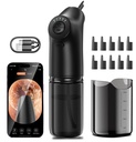 Smart 1080P Visual Ear Irrigation Kit for Adults, 4 Working Modes | FSA & HSA eligible, 10 replaceable ear tips, portable home ear wax irrigation cleaner