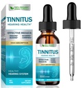 Tinnitus Relief for Ringing Ears, Natural Tinnitus Drops to Reduce Ear Noise & Improve Hearing for Men & Women, Effective Ear Ringing Relief Treatment for Tinnitus Relief, 60ml