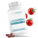 PUREHEALTH RESEARCH Lycopene for Women & Men | Antioxidant Wellness Support with Tomato Fruit Extract, Standardized to 10% Lycopene 250mg - 30 Vegetarian Capsules