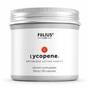 FOLIUS LABS Lycopene Supplement for Men & Women 50mg - 120 Veg Capsules | Natural Carotenoid Antioxidant Supplement from Tomatoes | Standardized Extract for Heart, Prostate & Skin Health – Non-GMO