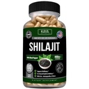 Kaya Naturals Shilajit 500 mg with Tongkat Ali & Ashwagandha, 60 Capsules | Shilajit Extract 500 mg - Tongkat Ali 200 mg, Ashwagandha 200 mg, Magnesium, Zinc & Boron, Black Pepper Extract