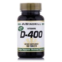 Vitamin D TABS 400IU WMILL Size: 100