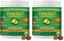Cat & Dog Supplement for Eye Support - Chewable Vision Vitamins Supplements for Large and Small Pets Care with Lutein, Omega-3 Fatty Acids, Grape Seed Extract & Antioxidants (Pack of 2)