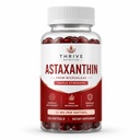 Thrive Nutrition Astaxanthin 12 mg, 100 Count | Sleep Supplement with L-Theanine, Magnesium Glycinate, Valerian Root & Passionflower, Sugar Free, Vegan Strawberry Gummies